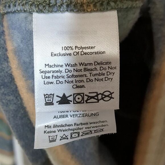 Men's Eddie Bauer Pullover Half Zip Fleece Size Small - Picture 4 of 5